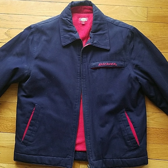 Dickies Jackets & Blazers - Dickies navy and red jacket